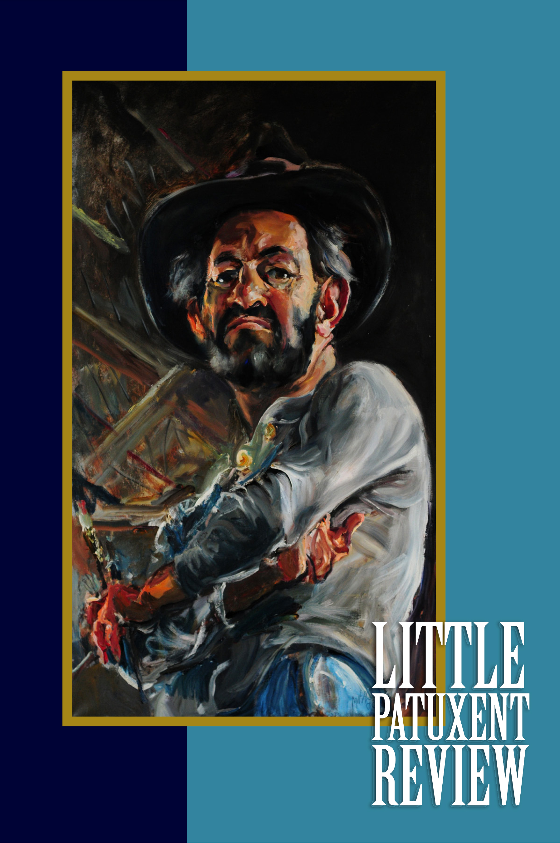 Raoul Middleman, Self Portrait