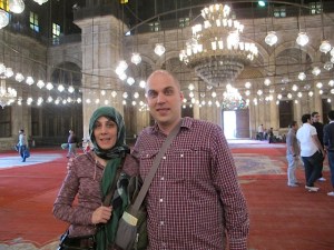 Pauls and Peyton in Cairo