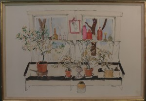 Henry Niese's watercolor