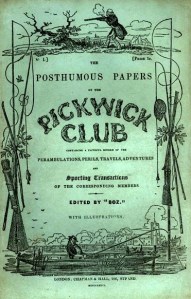 The Posthumous Papers of the Pickwick Club original cover