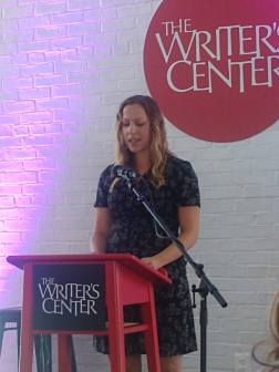 Karolina Wilk reading her story